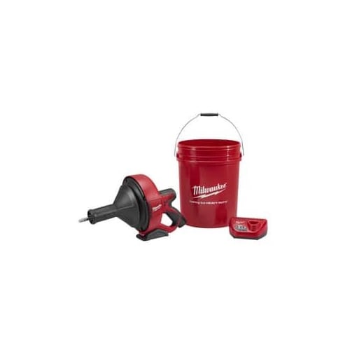 Milwaukee M12 25 ft. x 5/16 x 5/16 in. Drain Snake